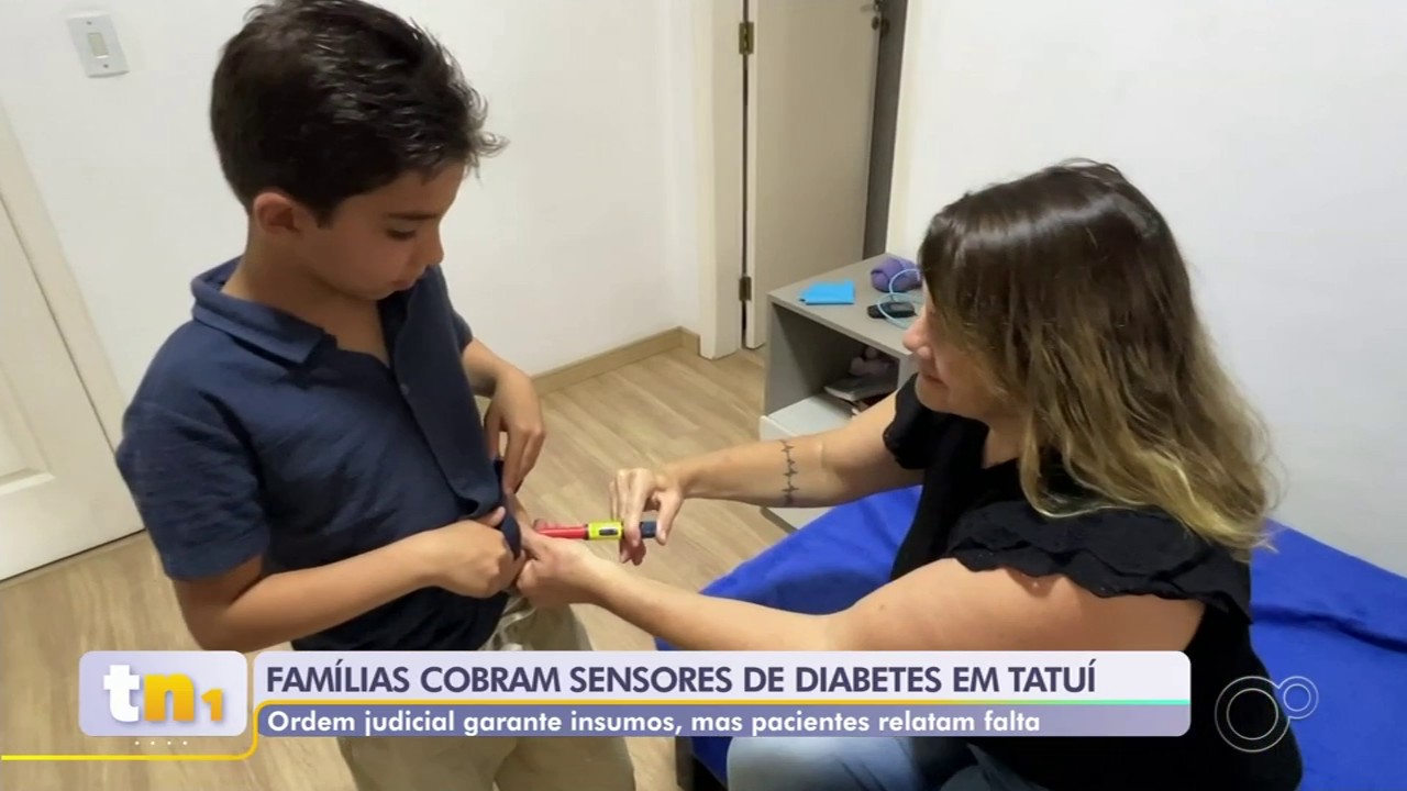 Pacientes diabéticos enfrentam dificuldade para receber sensor glicêmico pelo SUS em Tatuí