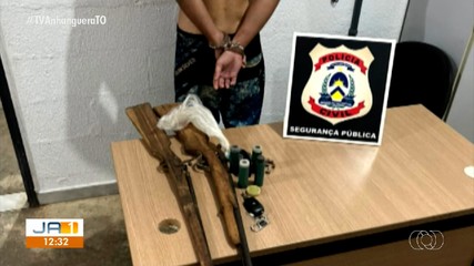 Homem é preso suspeito de furtar comércios em Paraíso