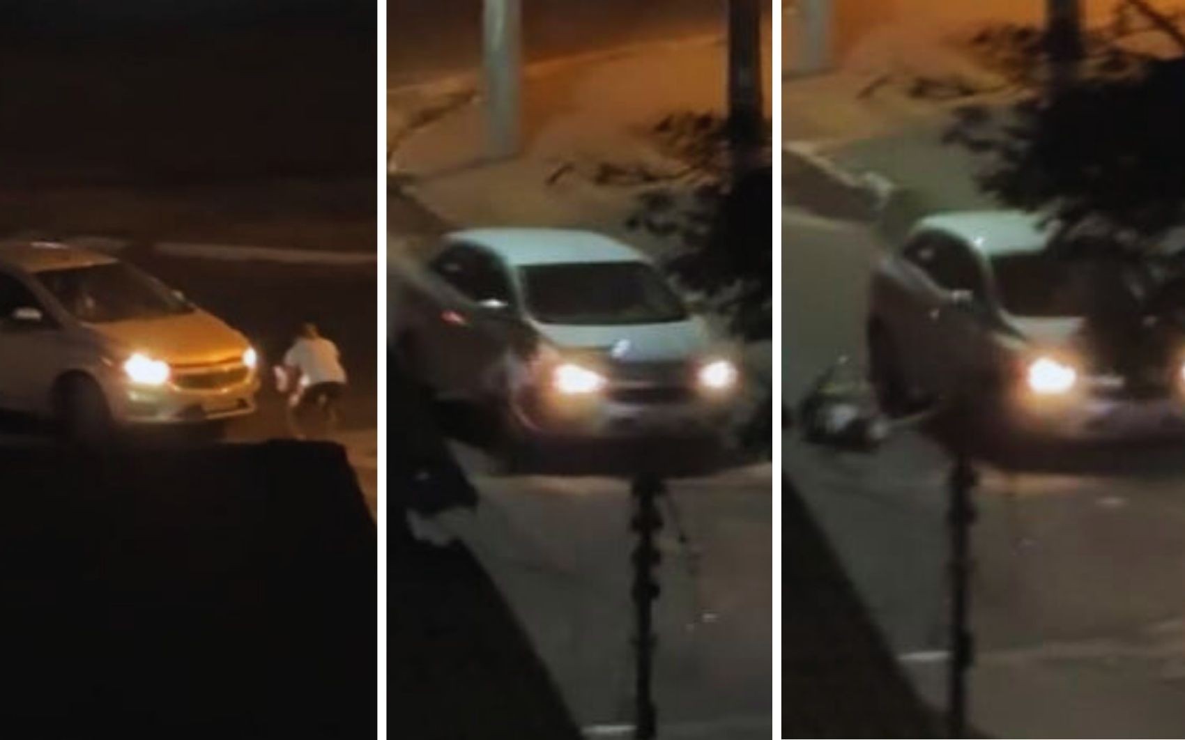 Triatleta é atropelada de propósito ao protestar contra motoristas na contramão em Goiânia; vídeo