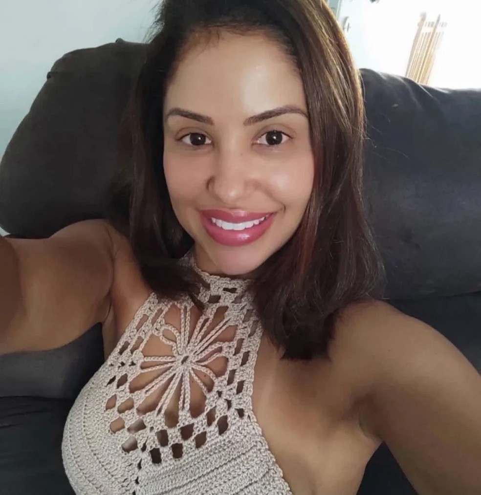 Suzan Christian Barbosa Ferreira foi encontrada sem roupa, às margens de uma rodovia, na zona rural de Detroit — Foto: Redes sociais