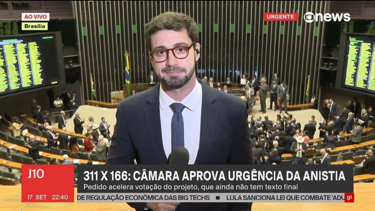 Anistia na Câmara: aprovada urgência, o que vem depois | G1