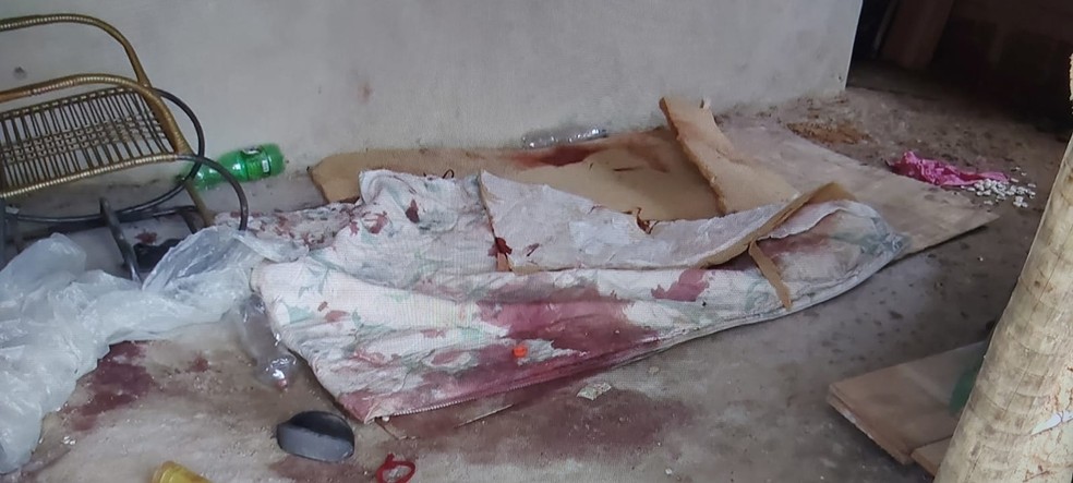 Chacina na Bahia — Foto: Kátia Petersen/TV Santa Cruz