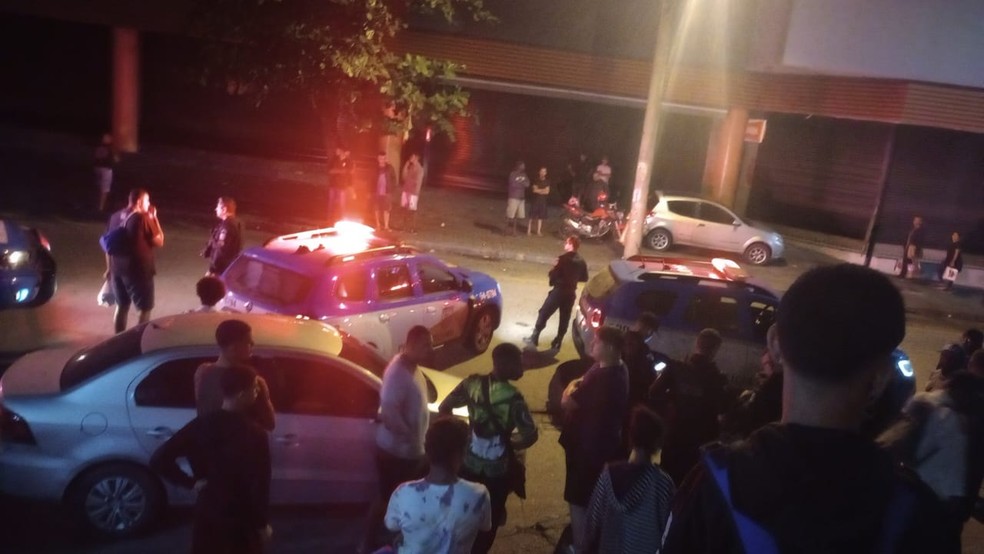 Crime aconteceu na altura da Rodoviária de Campo Grande — Foto: Reprodução