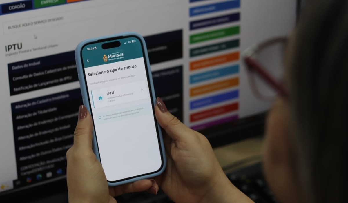 IPTU 2026 em Manaus: desconto de 12% para pagamento até 30 de janeiro