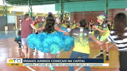 Quadrilha Cafundó do Brejo começa ensaios para competições em Palmas