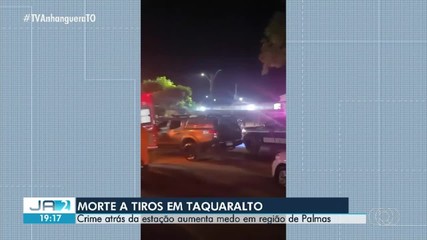 Homicídio perto de estação de ônibus assusta moradores em Palmas