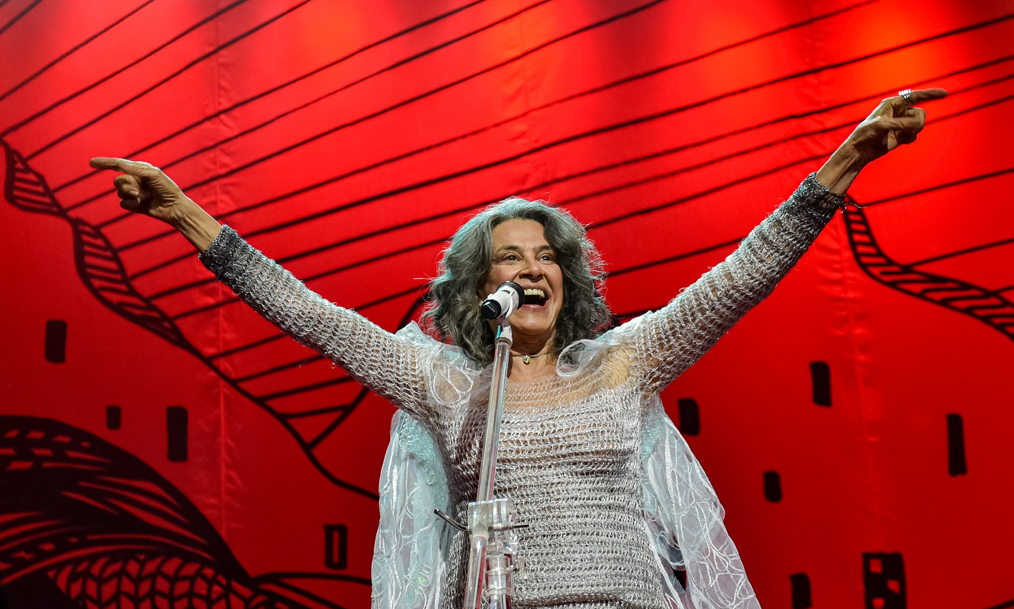 Simone canta Ana Frango Elétrico, Dona Onete, Erasmo Carlos, Marina Lima e Rita Lee no show 'Que mulher é essa?'