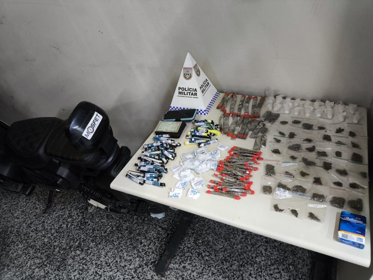 Homem é preso com drogas em Paraty 
