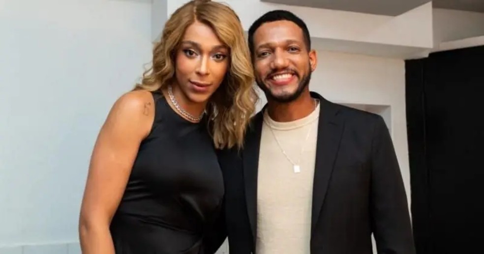 A deputada Erika Hilton e o vereador Rick Azevedo — Foto: Divulgação PSOL