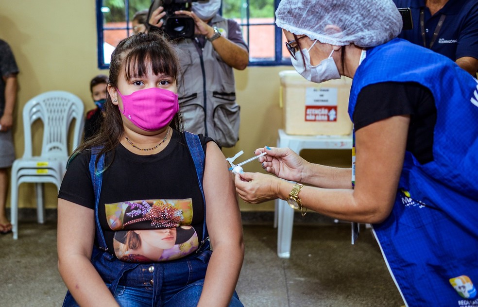 Manaus passa a ofertar vacinação contra HPV em dose única para jovens de 9 a 14 anos. — Foto: Divulgação/Semsa