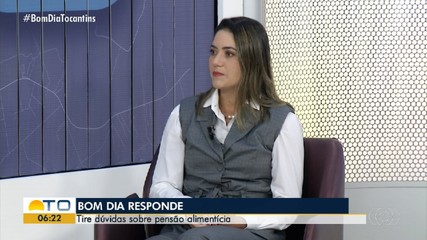 Advogada responde dúvidas dos telespectadores sobre pensão alimentícia
