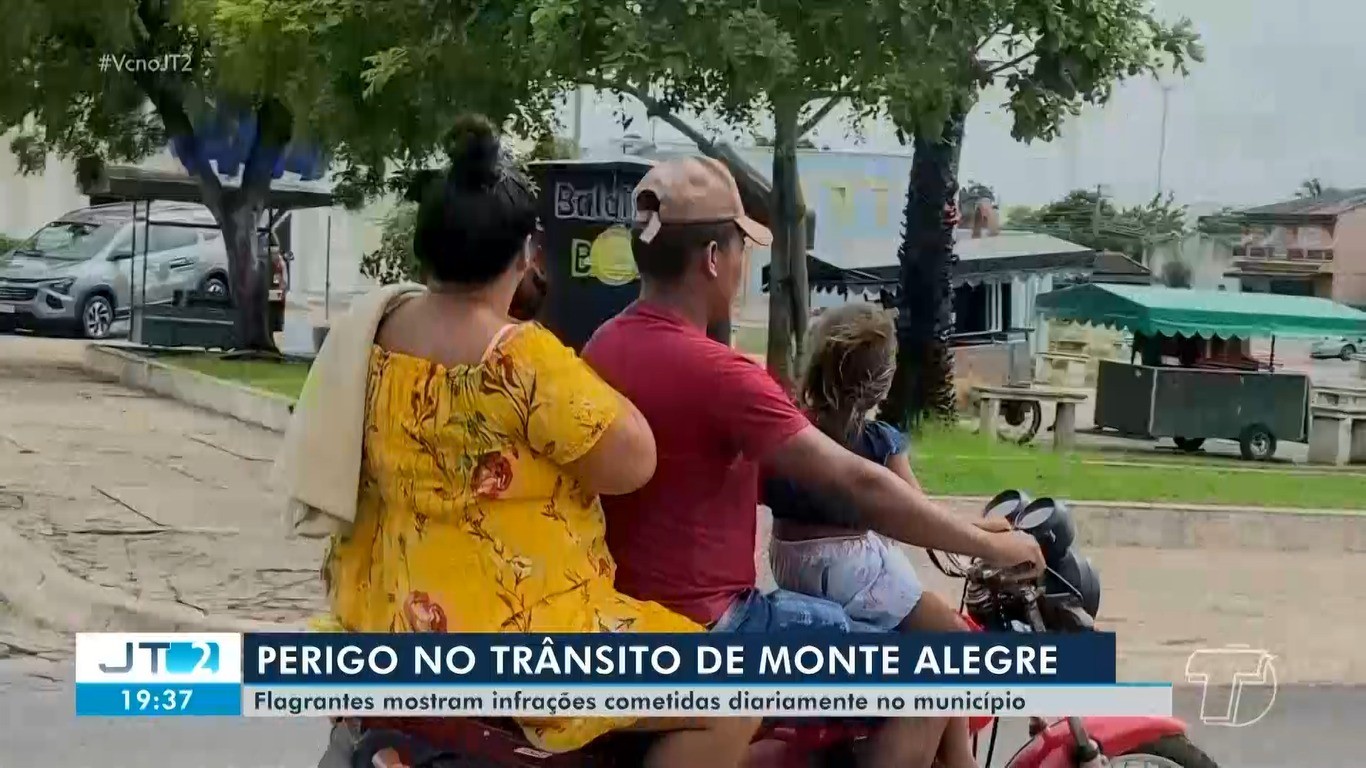Motoristas denunciam perigo e falta de sinalização no trânsito de Monte Alegre