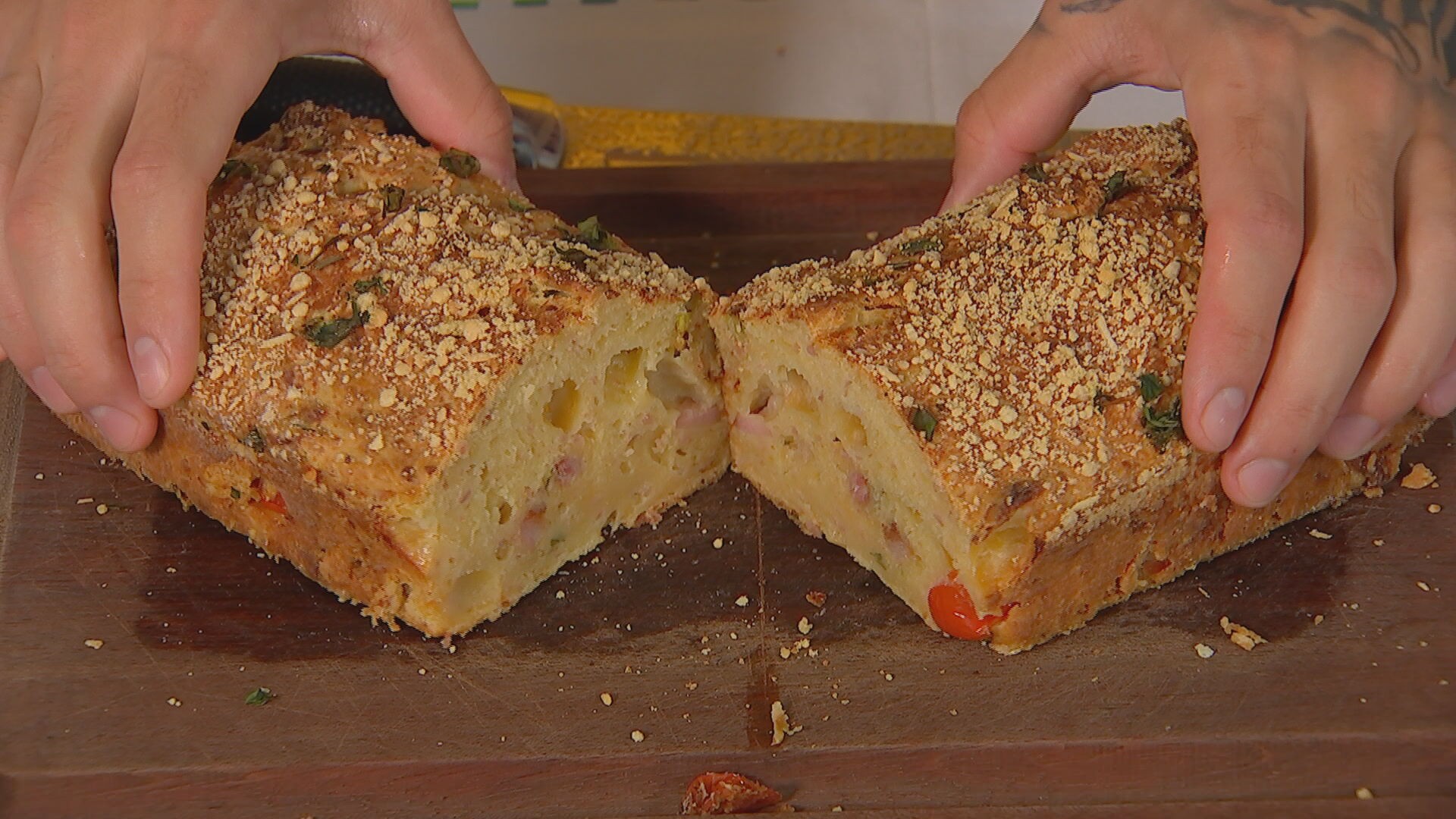 Receita Nosso Campo: aprenda a fazer um delicioso pão-torta