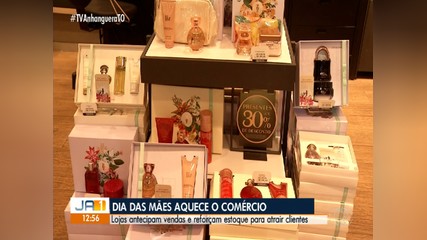 Dia das Mães aquece o comércio