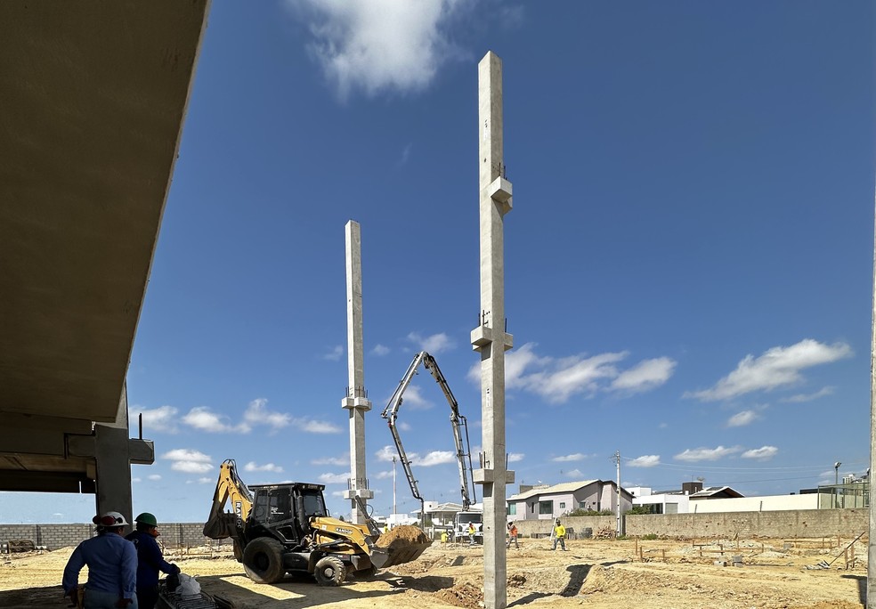 A primeira unidade do GGE no sertão de Pernambuco está sendo construída em Petrolina e será inaugurada em 2024. — Foto: Acervo/GGE