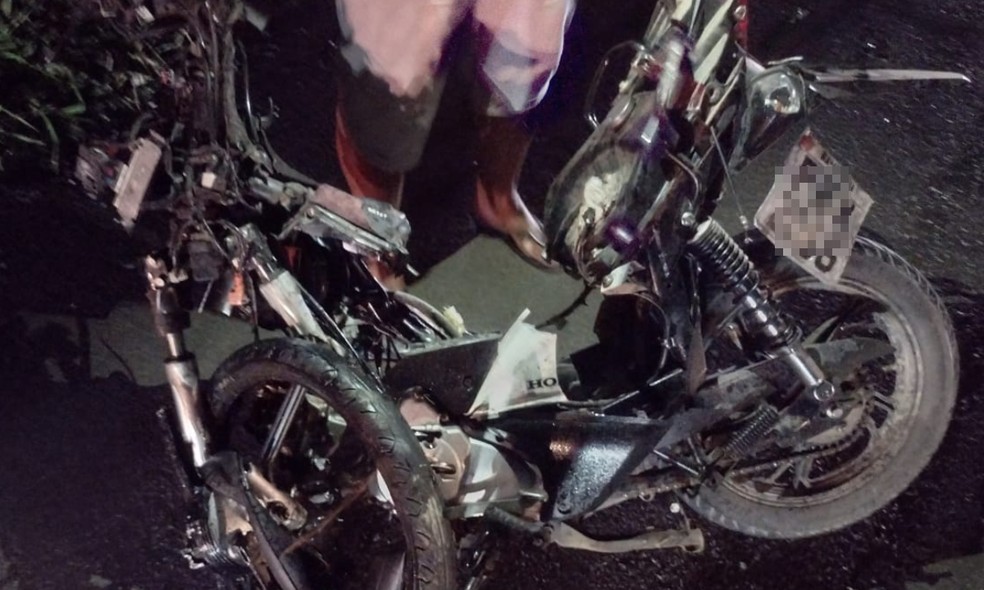 Motociclista morreu após uma batida com um carro no sul da Bahia — Foto: Arquivo Pessoal