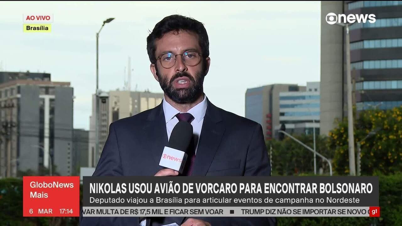 Nikolas usou jato de Vorcaro para encontro com Bolsonaro em campanha de 2022
