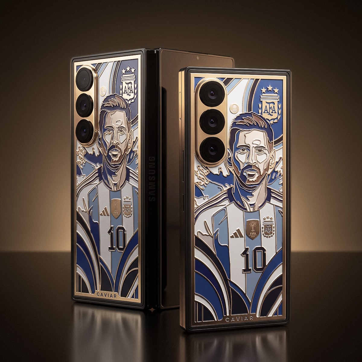 'Celular do Messi': empresa lança modelo personalizado por mais de R$ 60 mil