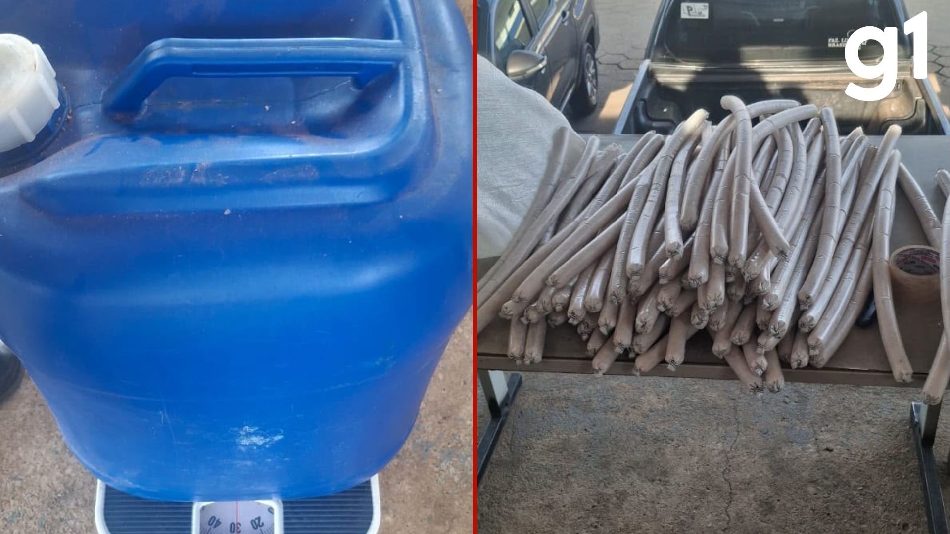 Caminhão é apreendido com 1 tonelada de explosivos e 100 kg de mercúrio em MT