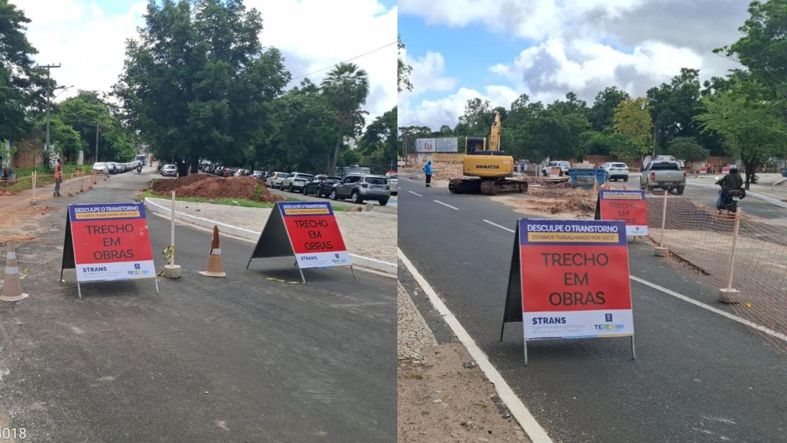 Trecho da Avenida Maranhão fica interditado parcialmente por 3 semanas a partir desta terça (28)