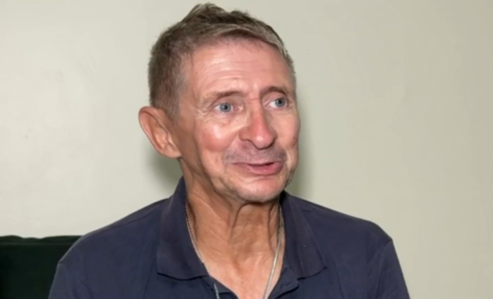 Padre Marcos Chiquetto, estava no ônibus envolvido em acidente na  Rodovia Washington Luís (SP-310), entre Uchoa e Cedral (SP) — Foto: TV TEM/Reprodução