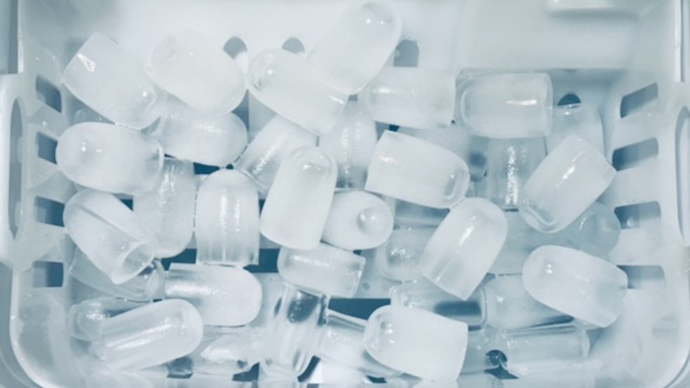 Gelo da Multi no formato pequeno — Foto: Henrique Martin/g1