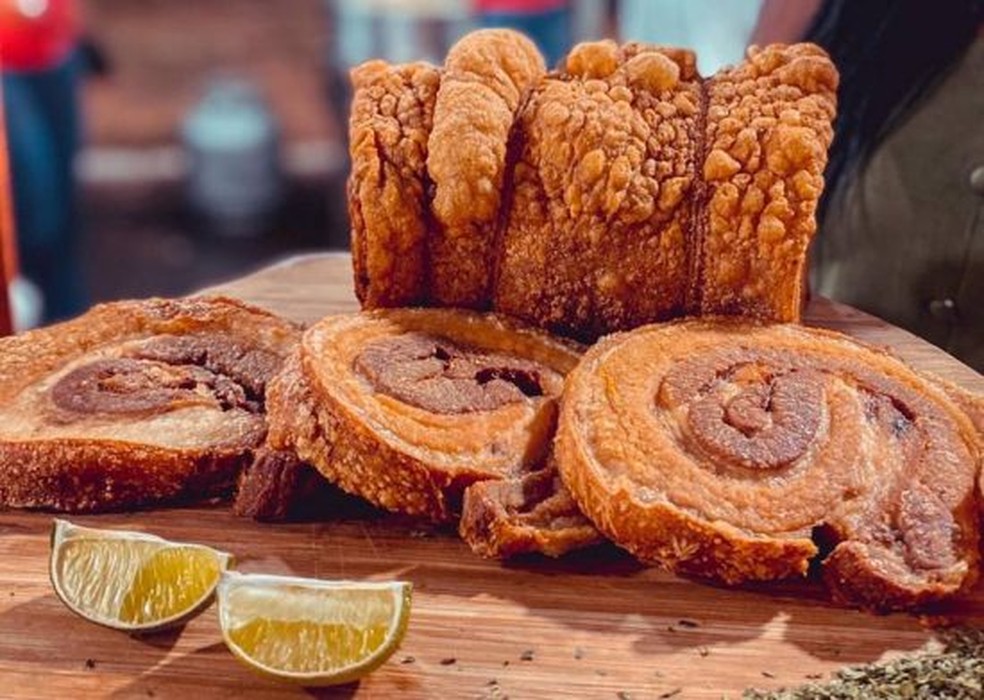 O festival itinerante de torresmo estará em Taguatinga — Foto: Reprodução