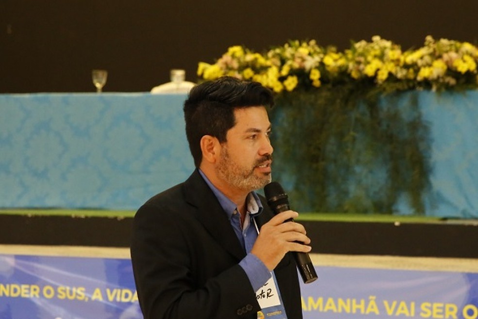 Richael Menezes estava no comando da Semusa desde janeiro — Foto: Reprodução/Secom Prefeitura de Vilhena