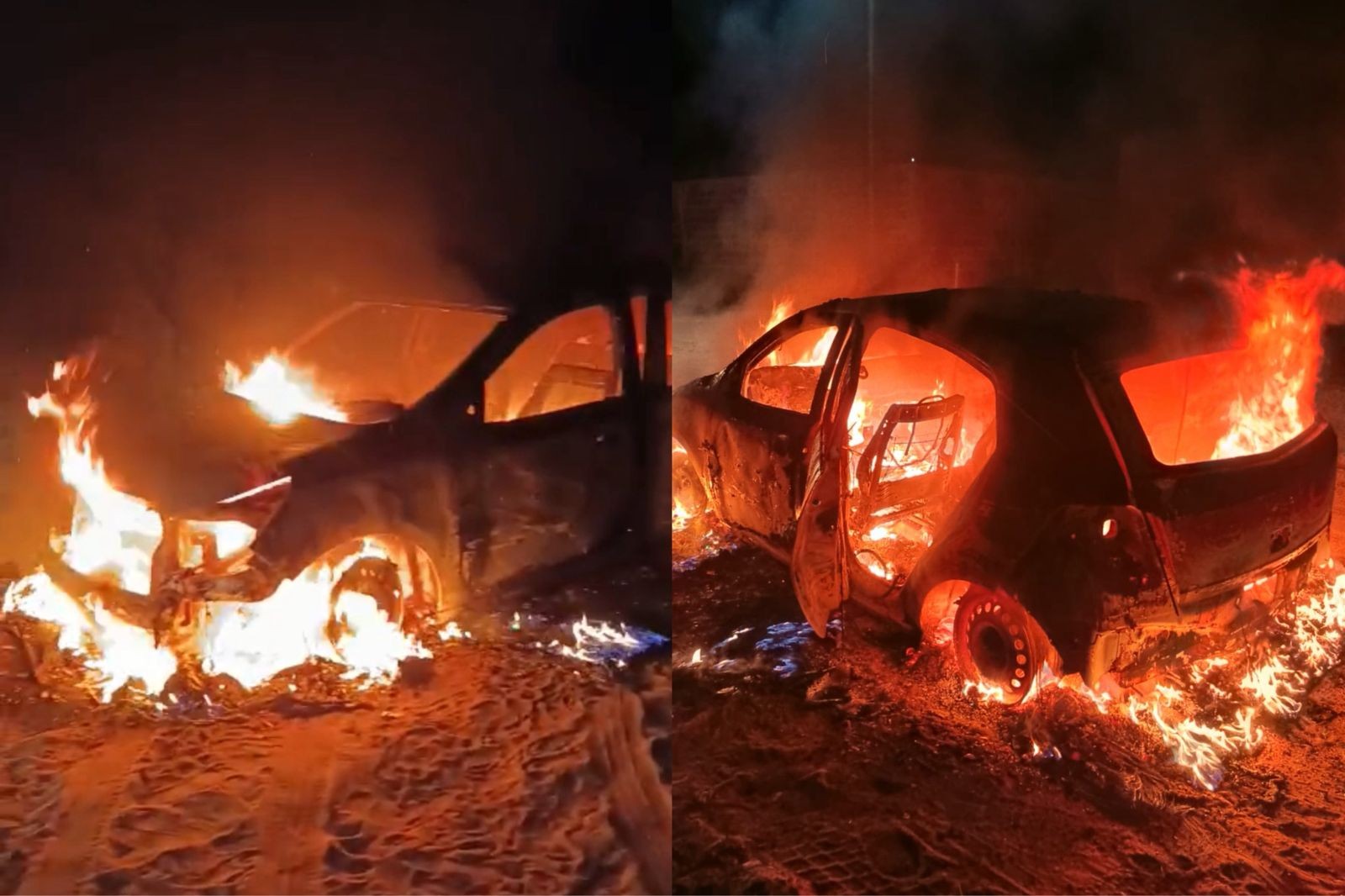 Mulher é agredida e tem carro queimado no Piauí; companheiro é preso suspeito dos crimes