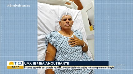 Paciente do Hospital Geral de Palmas aguarda cirurgia no fêmur sem data definida