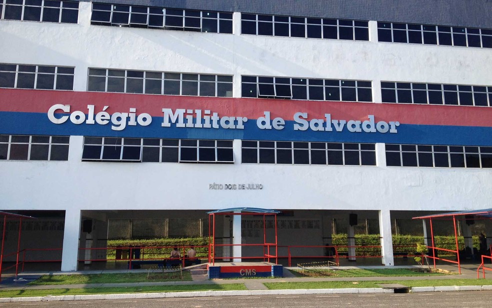 Colégio Militar de Salvador (CMS) teve melhor nota do Enem entre públicos da BA — Foto: Alex de Paula/G1