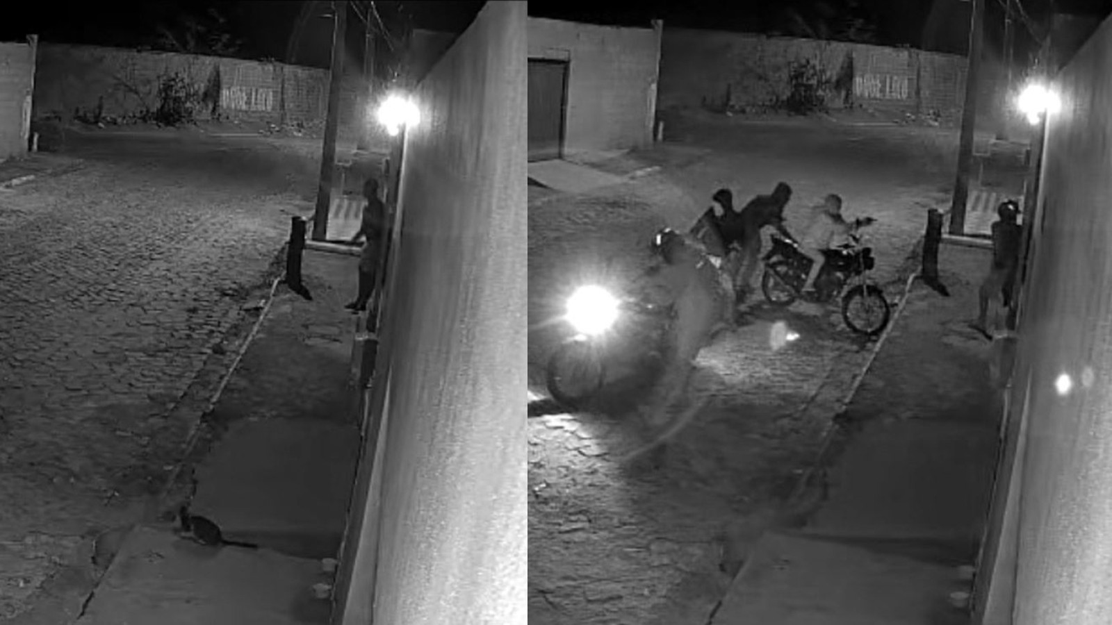 Homem é assassinado na calçada após cinco suspeitos em motocicletas chegarem atirando no interior do Ceará