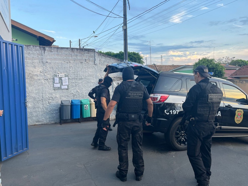 Ao todo, a investigação policial sobre a associação criminosa teve duração de um ano — Foto: Polícia Civil