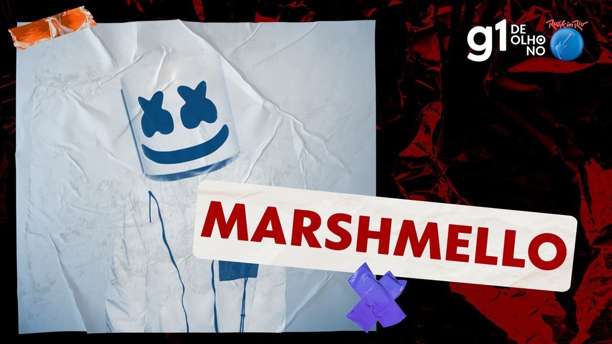 Quem é o DJ Marshmello, a atração mais enigmática do Rock in Rio 2022
