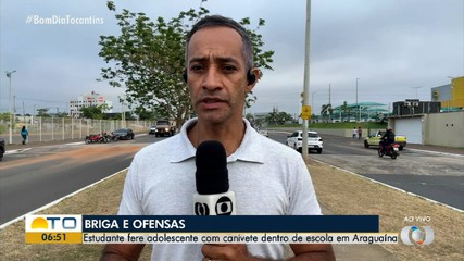 Adolescente é apreendido suspeito de ferir colega com canivete em escola de Araguaína
