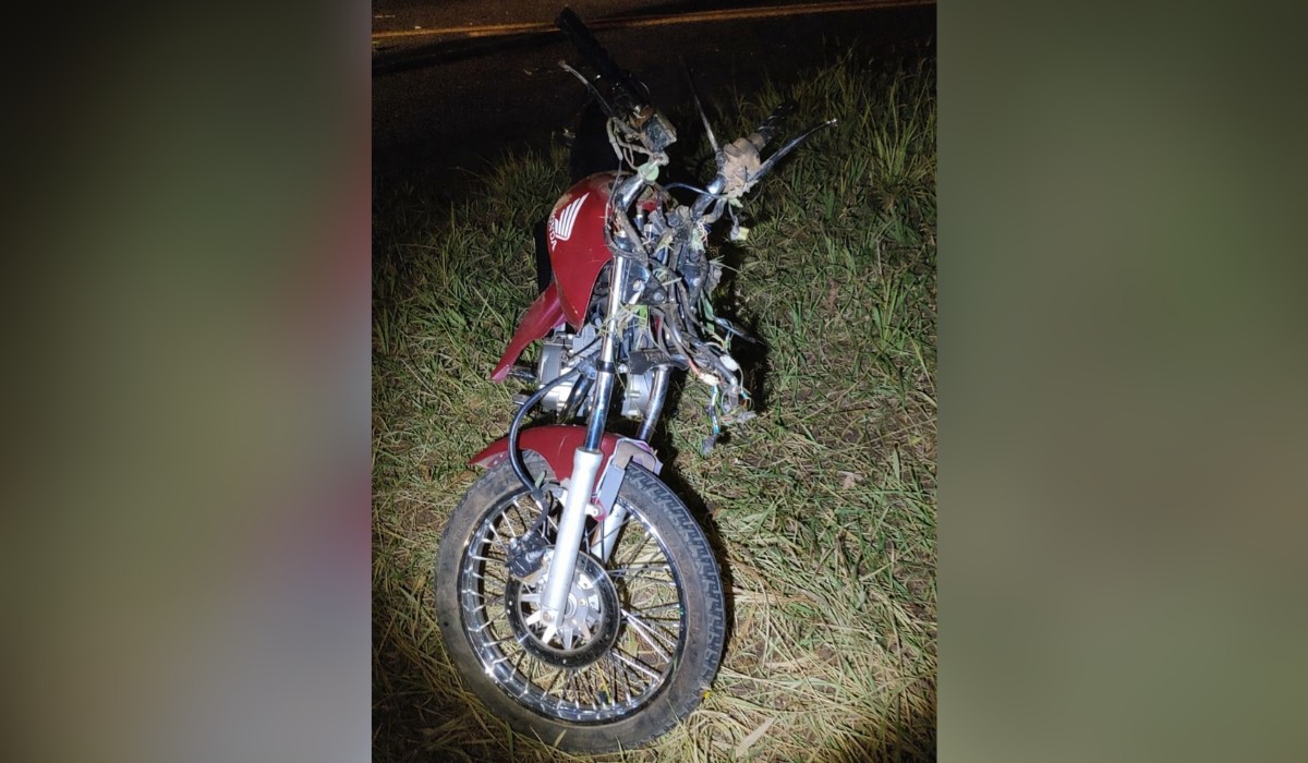 Motociclista morre em acidente em rodovia vicinal de Teodoro Sampaio