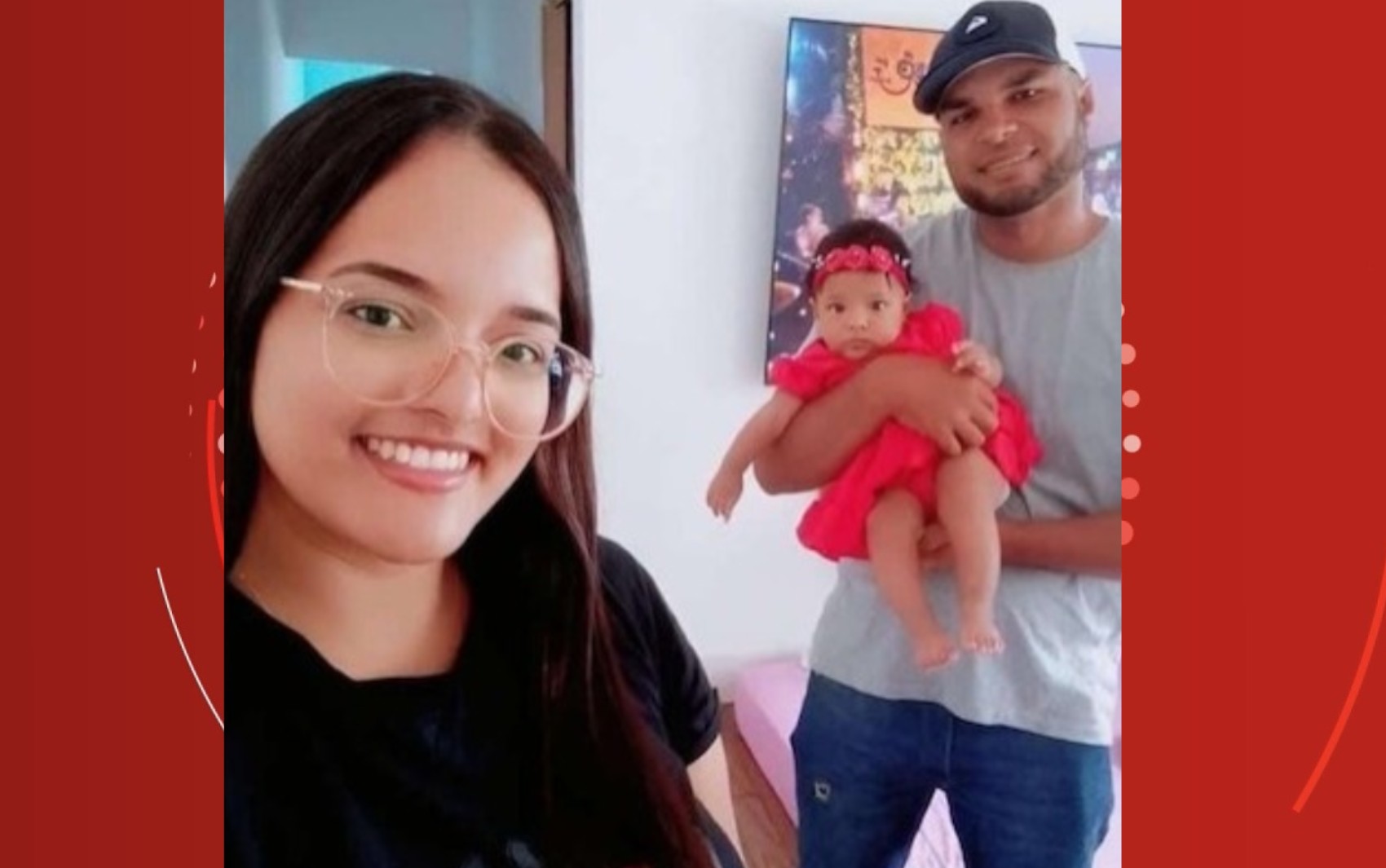 Casal e filha de 1 ano e 2 meses vítimas de acidente em MG viajariam para passar festas de fim de ano no extremo sul da Bahia