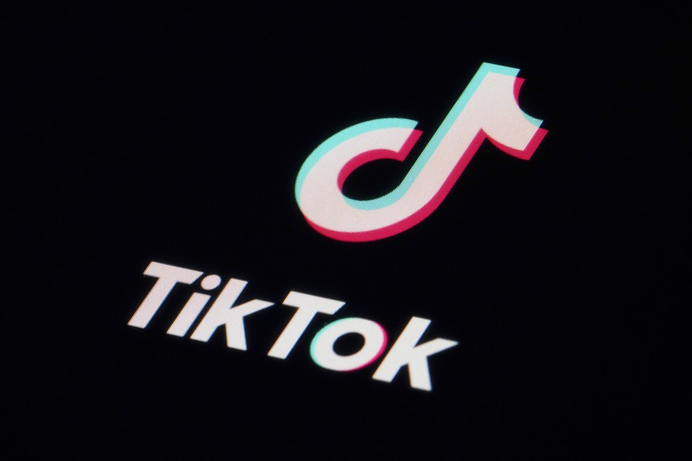 Ícone do aplicativo de compartilhamento de vídeos TikTok. — Foto: AP/Matt Slocum/Arquivo