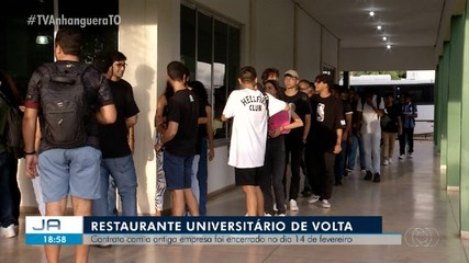 Restaurante universitário volta a funcionar na UFT; saiba mais