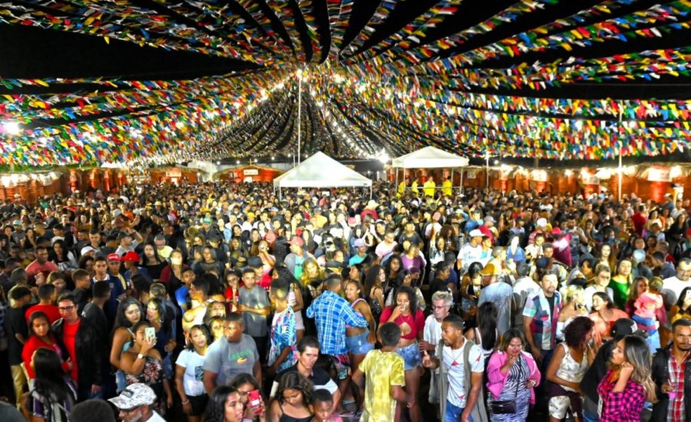 São João em Jacobina, no norte da Bahia, em 2022 — Foto: Prefeitura de Jacobina