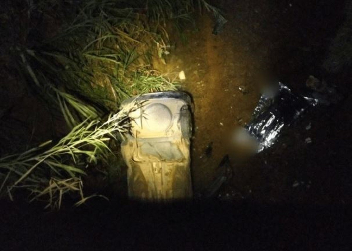Carro despenca de ponte de 15 metros e motorista morre na BR-116