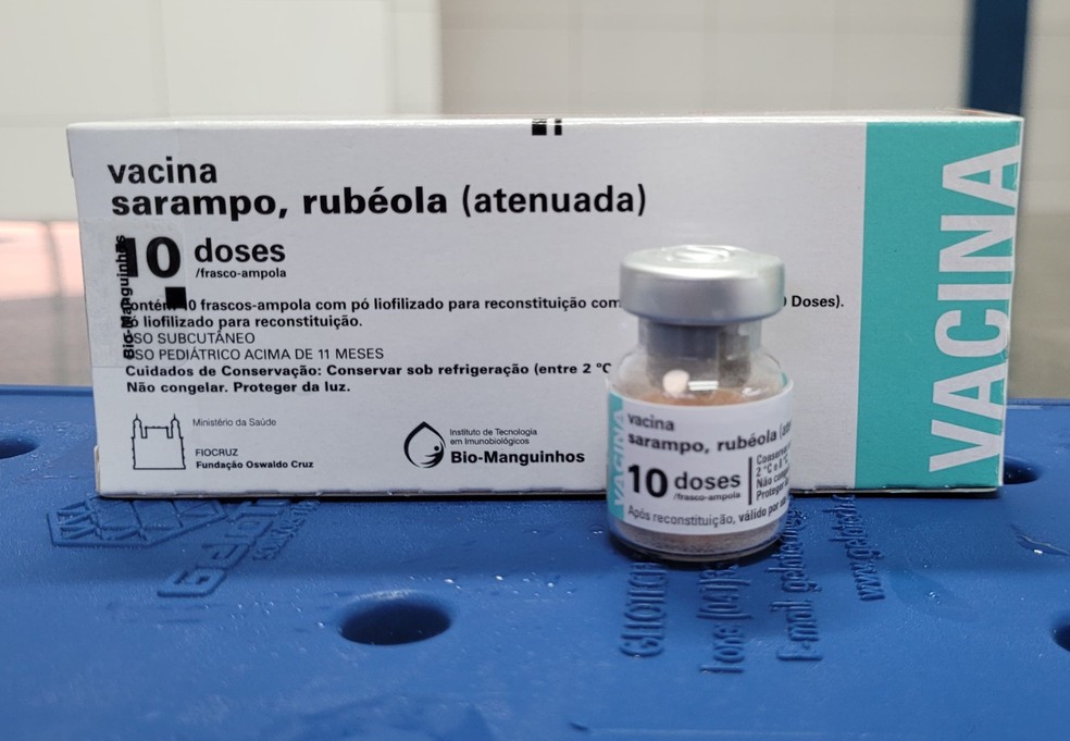 Vacina contra o sarampo — Foto: Divulgação/SES-TO