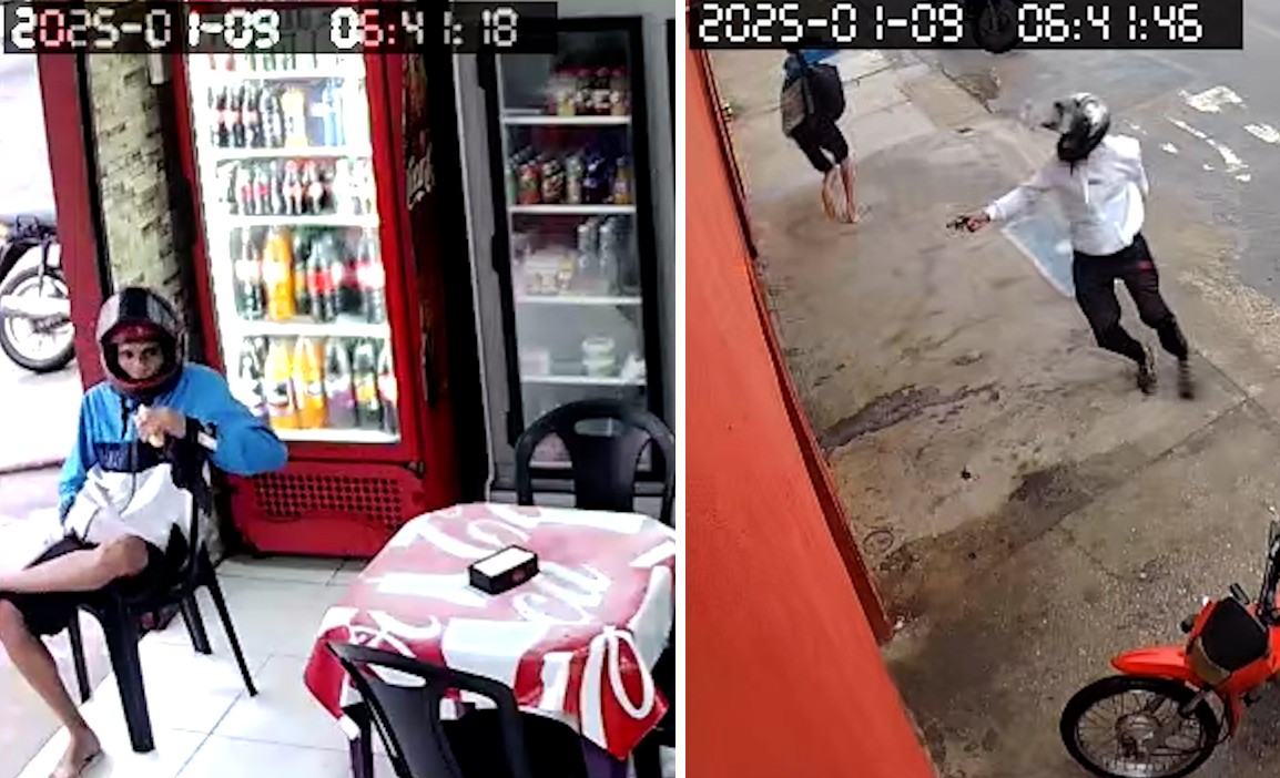 Criminoso come bolo frito durante assalto a padaria na Zona Leste de Teresina; vídeo