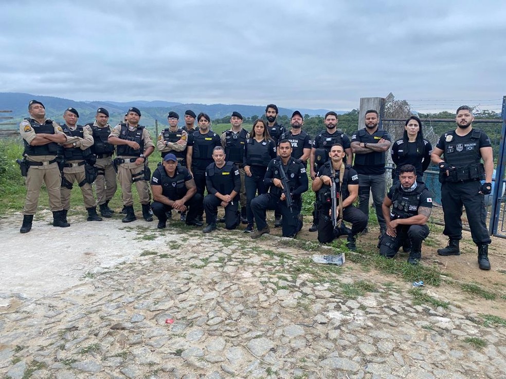 Operação Tormentum — Foto: Polícia Militar e Civil 