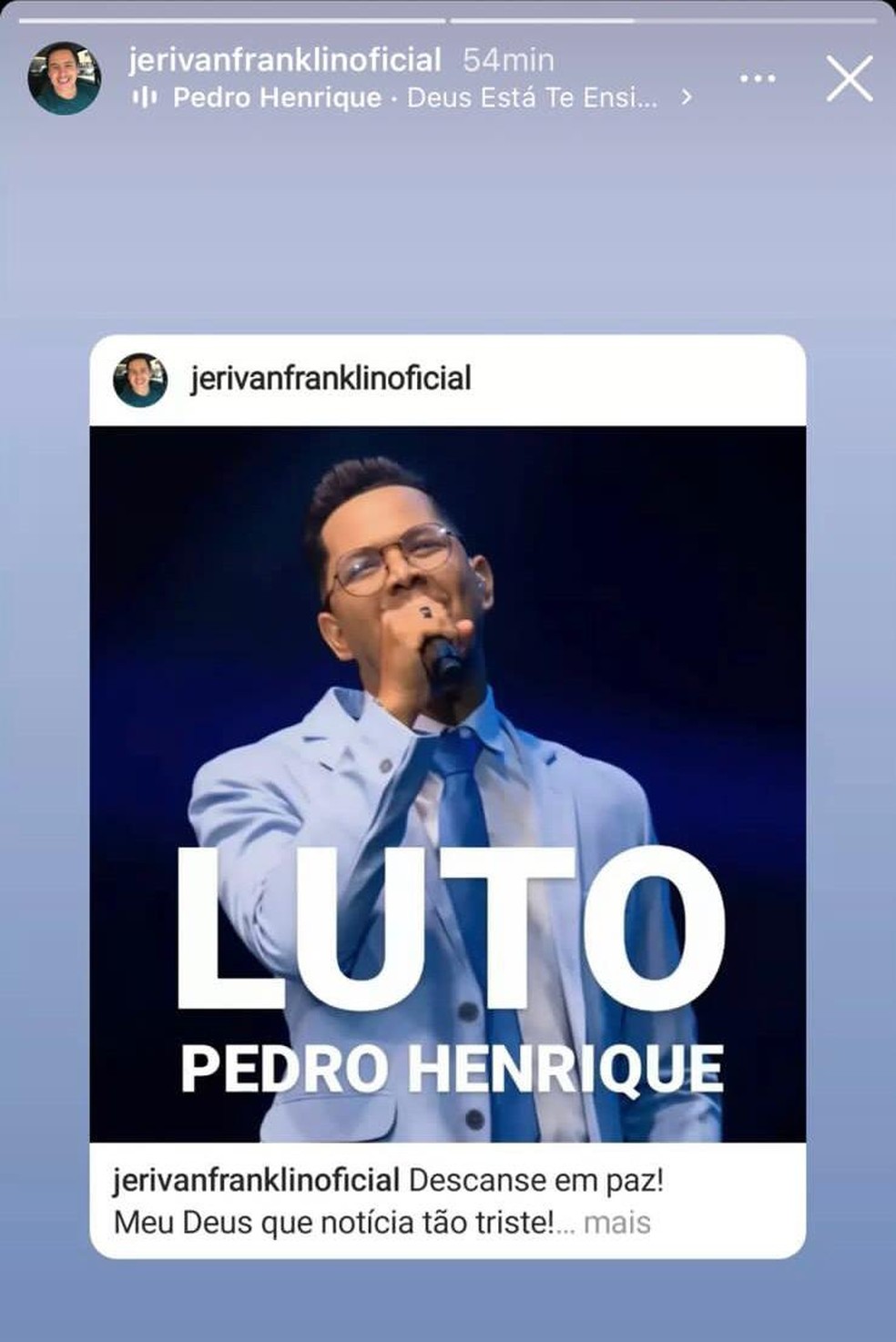 Morto após passar mal em show, cantor gospel Pedro Henrique anunciou  lançamento de música horas antes: 'Muita expectativa