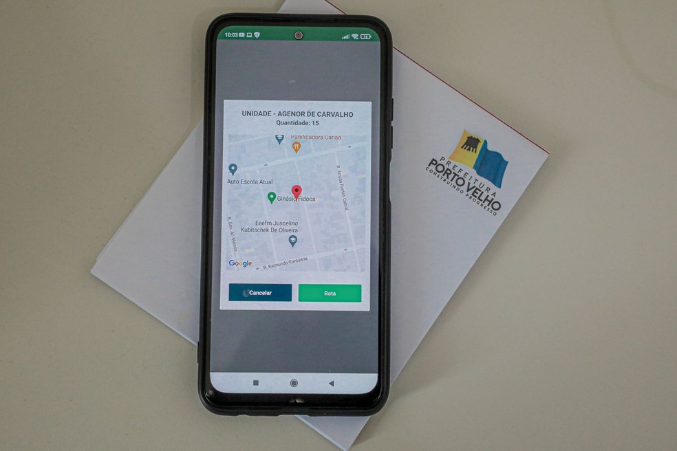 Aplicativo agiliza o processo de identificação de medicamentos. — Foto: Prefeitura de Porto Velho/Divulgação