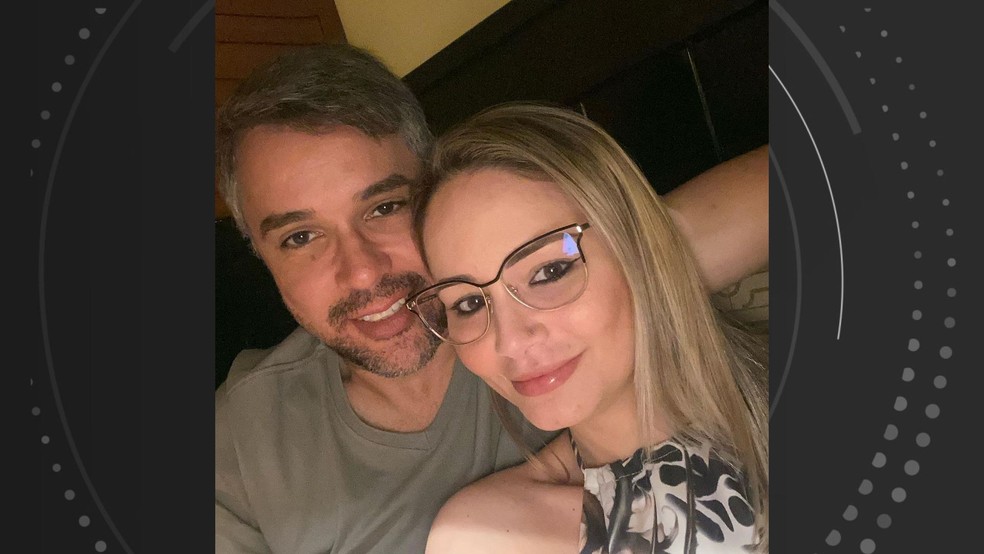 Fuvio Luziano Serafim, de 44 anos, foi prefeito de Catuji, em Minas Gerais, e está preso suspeito de matar a esposa médica Juliana Pimenta Ruas El Aouar, de 39 anos. — Foto: Reprodução/Redes Sociais