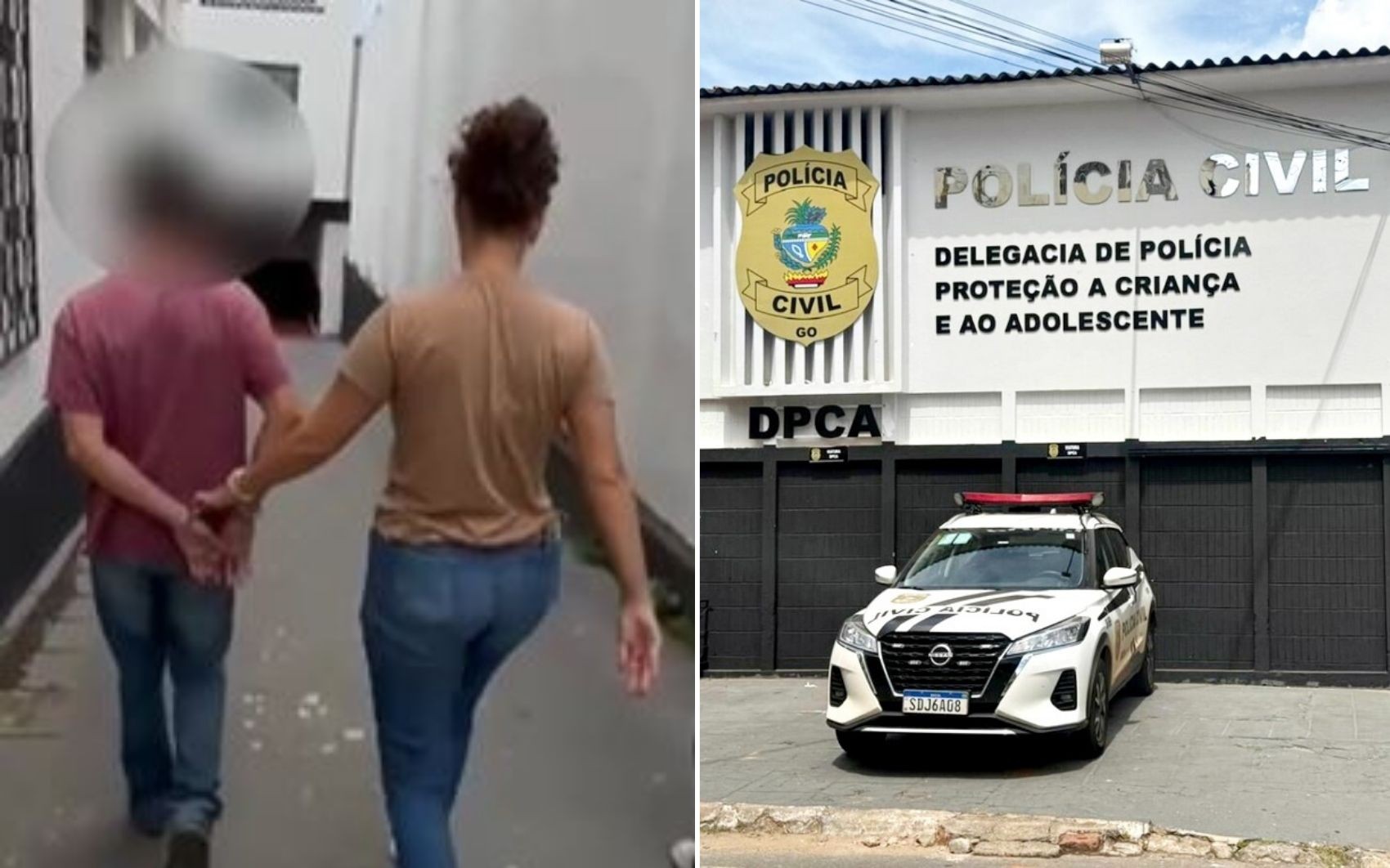 Homem é preso suspeito de estuprar a enteada de 13 anos, em Anápolis