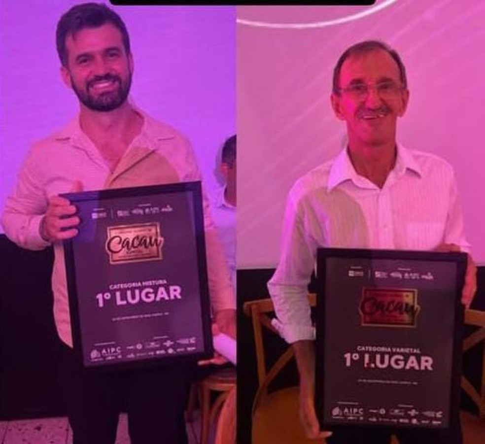 Produtores de Rondônia são campeões em competição nacional de amêndoa de cacau — Foto: Divulgação