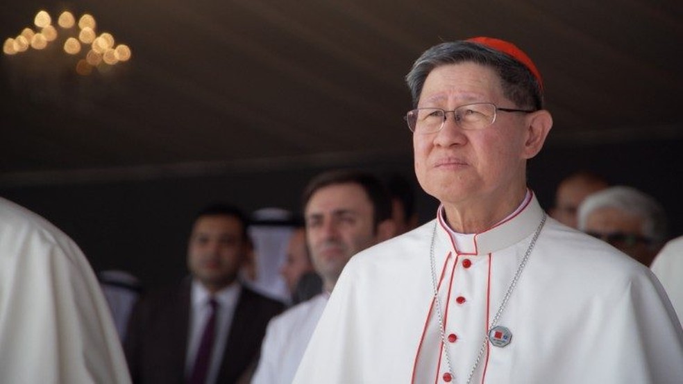 Cardeal Luis Antonio Gokim Tagle, filipino — Foto: Vatican News/Divulgação